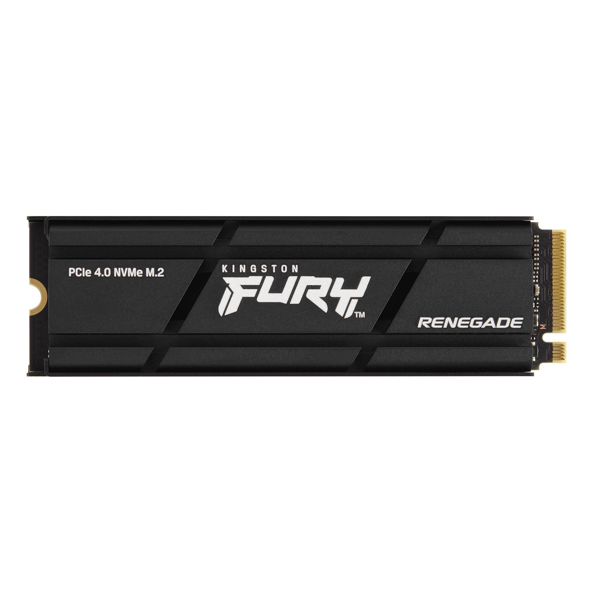 Kingston FURY Renegade 2TB PCIe 4.0 NVMe M.2 SSD FOR PC / PS5 WITH Heatsink Kingston FURY Renegade 2TB PCIe 4.0 NVMe M.2 SSD FOR PC / PS5 WITH Heatsink